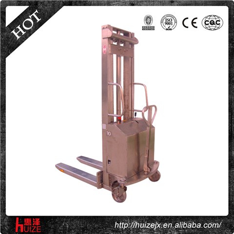 半電動(dòng)堆高車(不銹鋼304材質(zhì)) 半電動(dòng)堆高車(不銹鋼304材質(zhì))