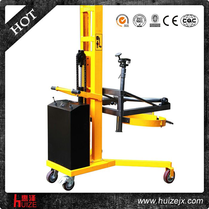 半電動(dòng)油桶車（直角腿，夾鐵桶翻轉(zhuǎn)）2