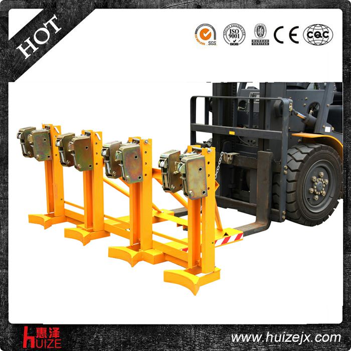 四桶夾具（一次夾4只桶,雙夾爪，夾塑鐵桶）